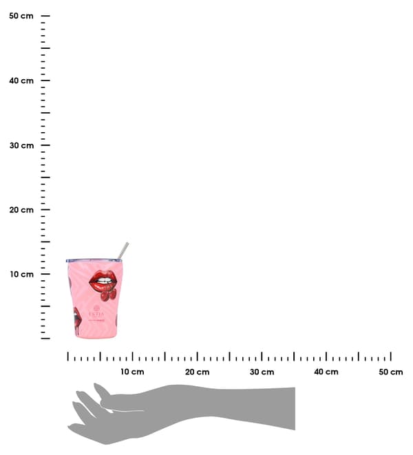 Blush Pop 350 ml termosmuki pillillä