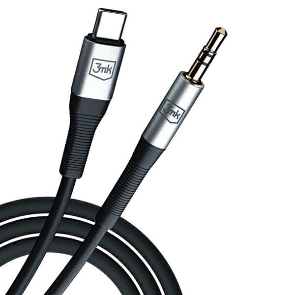 3mk AUX USB-C - 3,5 mm Jack -kaapeli