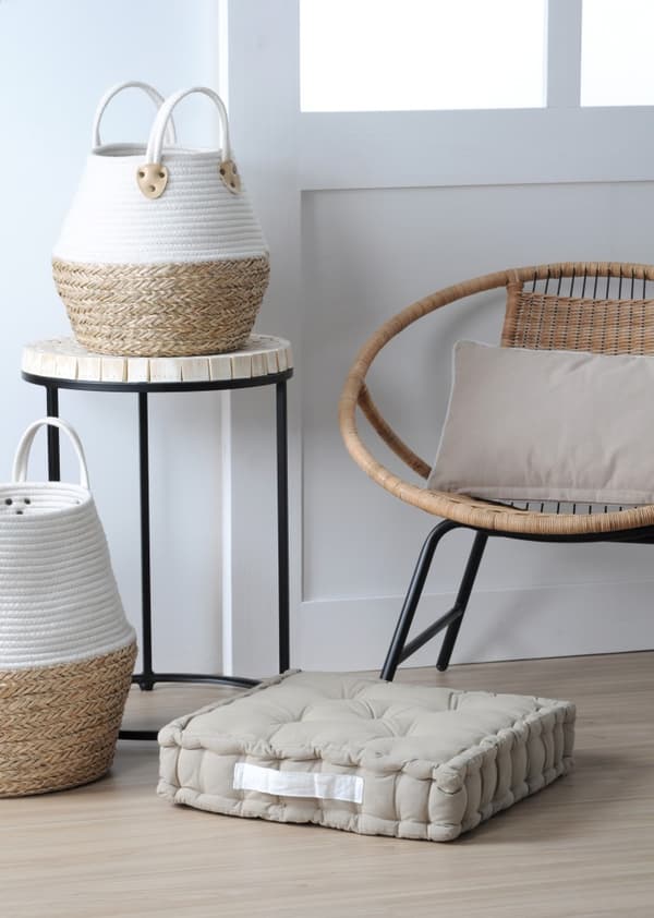 DUO lattiatyyny 45x45 vaalea beige