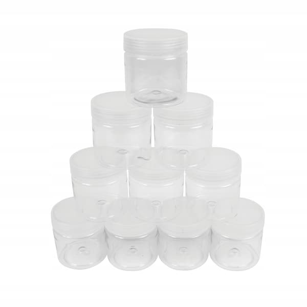 Burklåda plastförvaringsbehållare 180ml Ø67mm