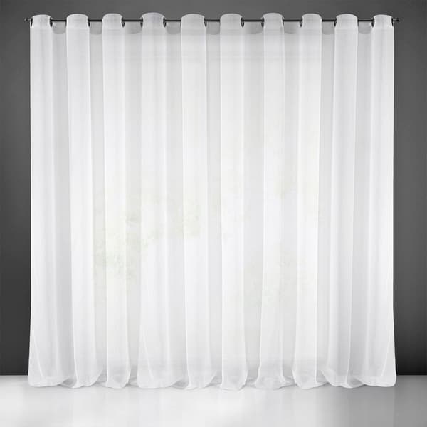 Klassisk polyestergardin 350 cm x 250 1 st.