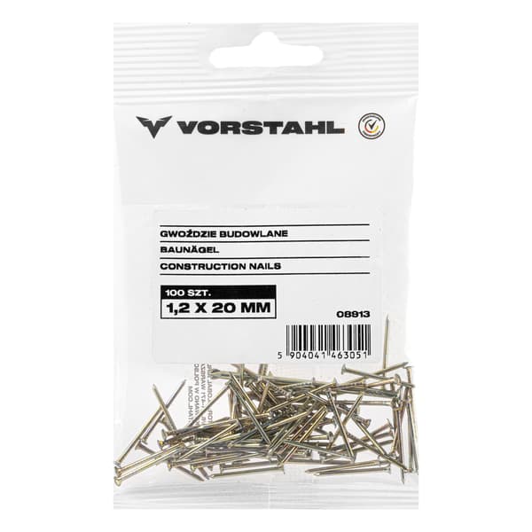 Byggspik byggspik (80-pack) 1,2x30mm Vorstahl