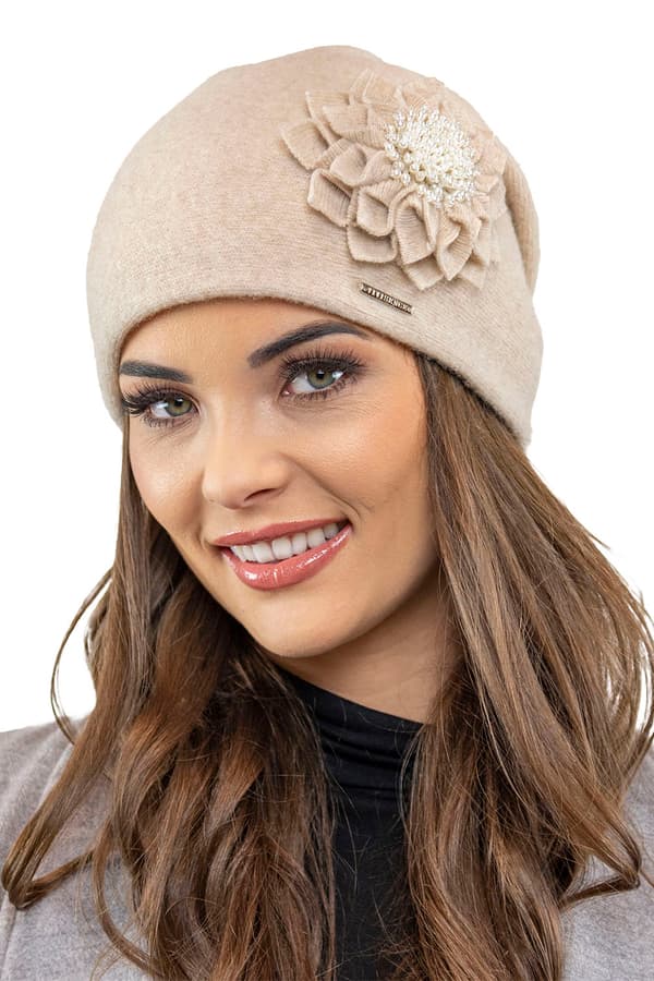 Vivisence 7052 Beige Uni Hat