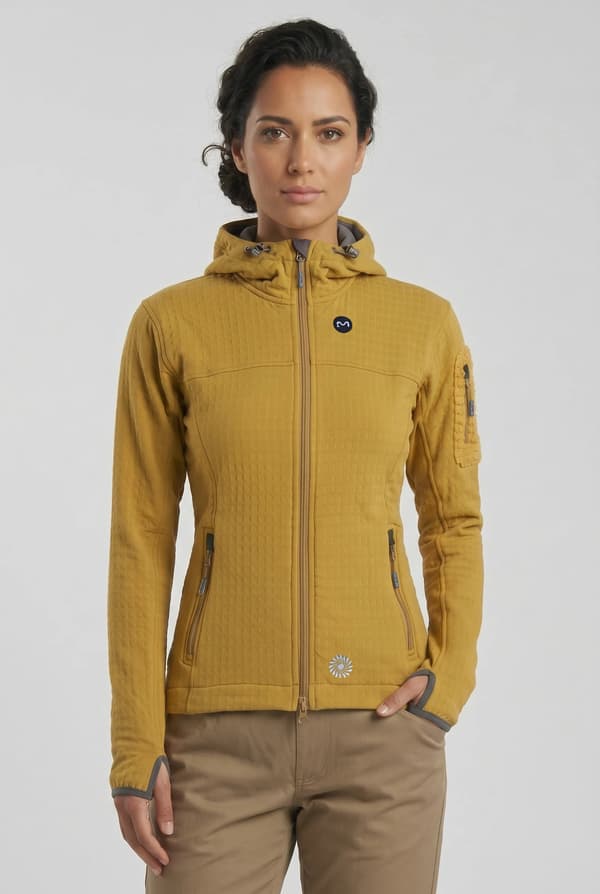 Maaq dame - gylden oliven S