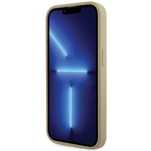 Guess Strass Triangelfodral till iPhone 14 Pro, Guld