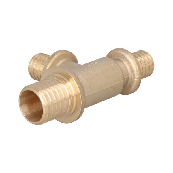 UltraLINE messing reduktions-T-stykke - 25/20/20