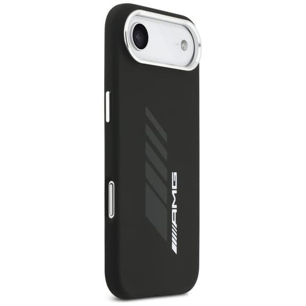 AMG Silikone Oversize Rhombs MagSafe-etui til iPhone Air, sort