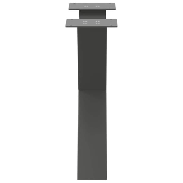vidaXL X-formede sofabordsben 2 stk. antracit