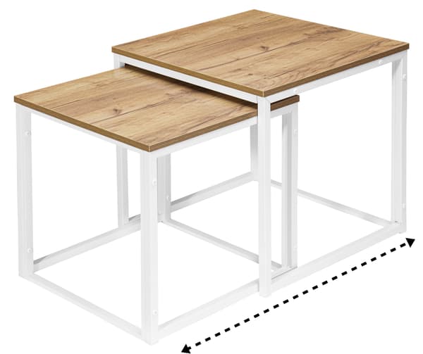 PRAVEN CRAFT HVIDE sofaborde