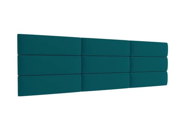 Polstret panel 70x15 Magic Velvet 2220 (Mørk Turkis)