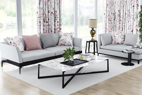 Gardin på tape print 186