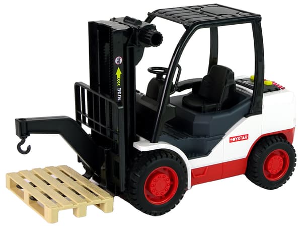 Gaffeltruck, der flytter gaffelpaller.