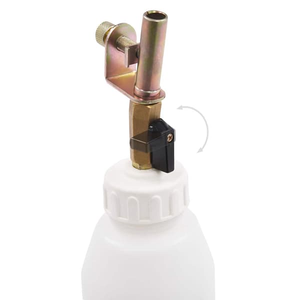 vidaXL Bromssystempåfyllningsflaska, 1 L