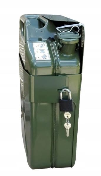 20 L metalbeholder + beholderholder