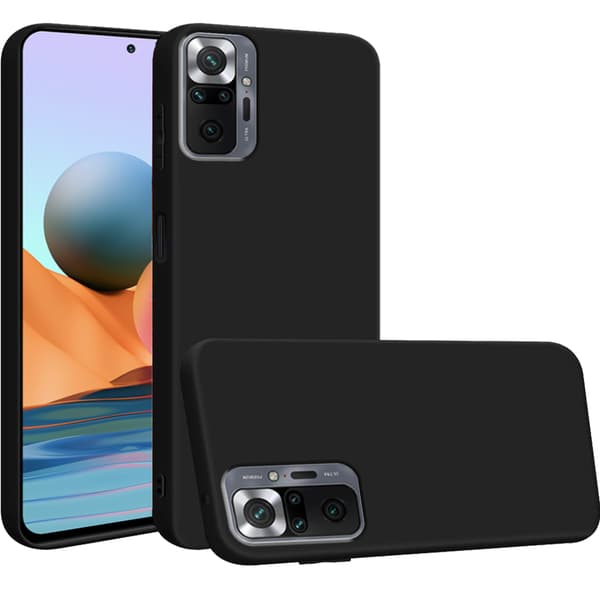SLIM MAT ETUI til XIAOMI REDMI NOTE 10 PRO + 9H GLAS