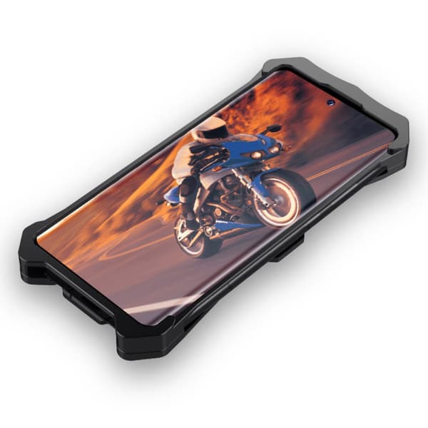 OnePlus 12 5G pansret cover, aluminiumslegering, sort