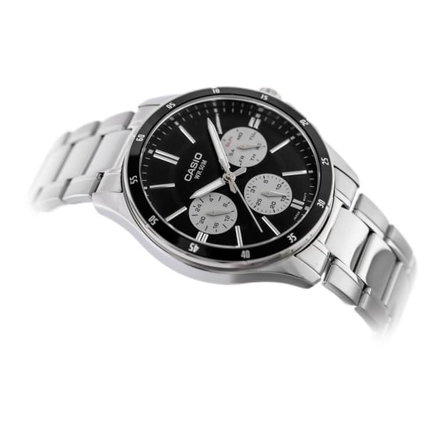 Herrklocka CASIO MTP-1374D-1A3 (zd063i) + LÅDA