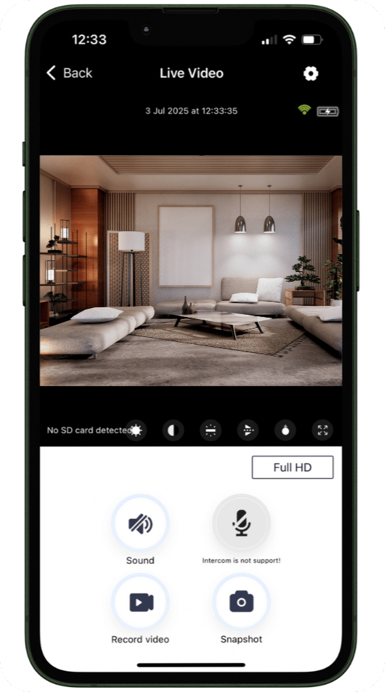Mini modulaarinen kamera iwfcam A WiFi