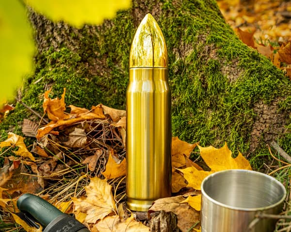 Termos artillerigranat MAX 500 ml - Mässing