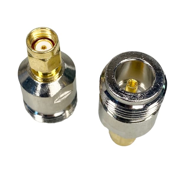 Adapter N-stik / SMA-RP-stik