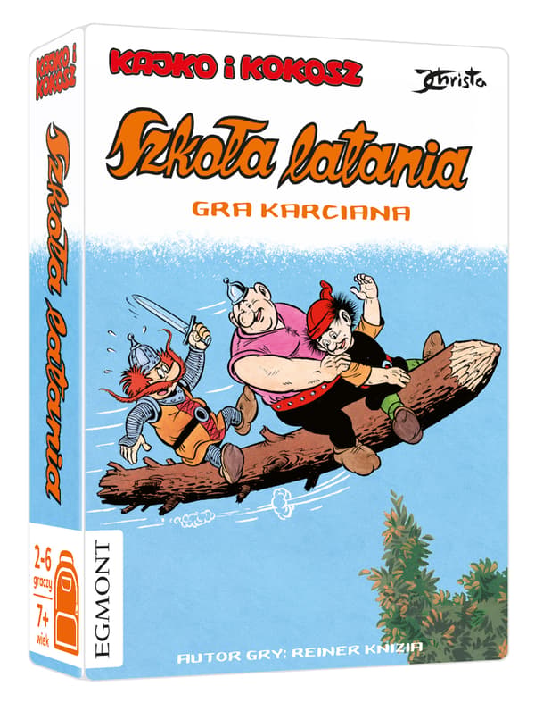 Kajko ja Kokosz. Lentokoulu. Korttipeli.