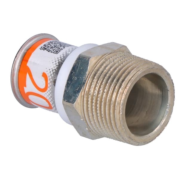 20-R3/4"MT hangevindforbindelse Uponor S-Press Plus