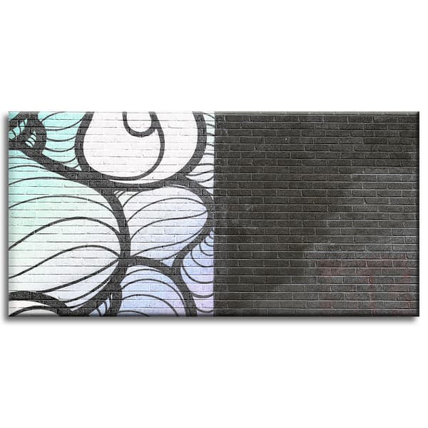 Canvas-maalaus Arkkitehtuuri-mural 80x40 cm