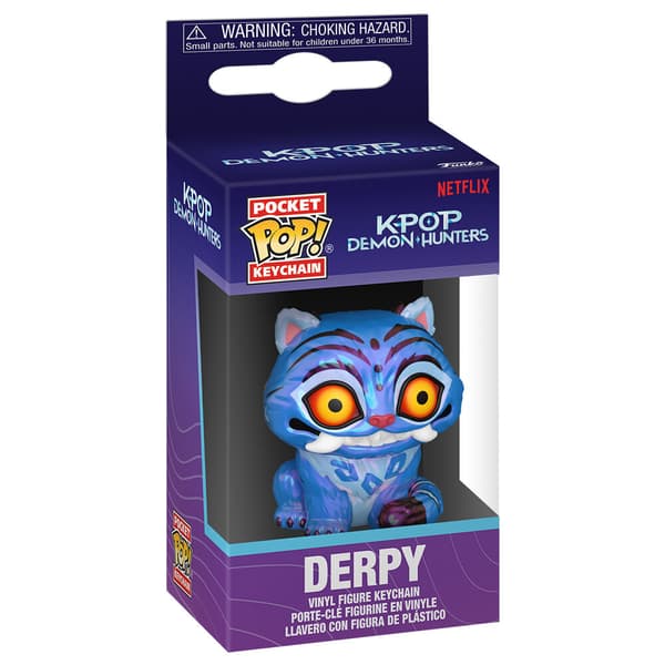 Funko POP nøglering Kpop Demon Hunters Derpy figur