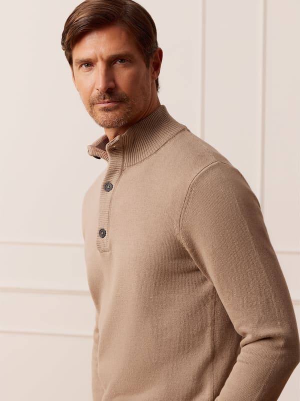 BEIGE ALTON TRØJE L