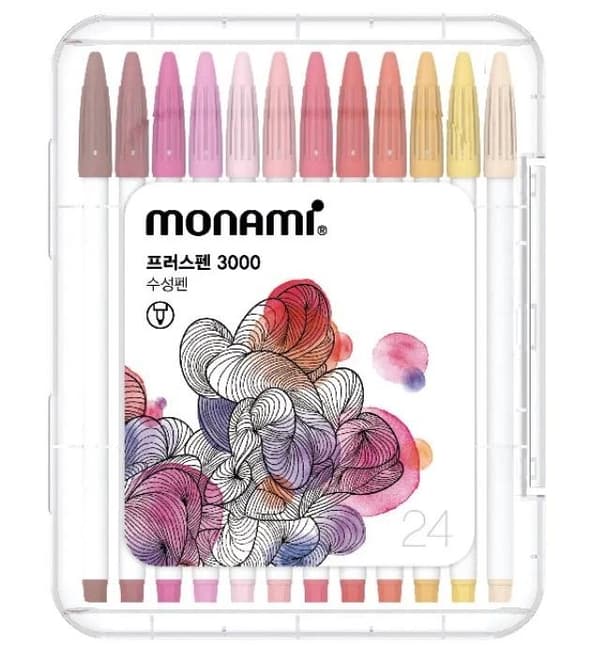 Plus Pen 3000 fineliner 24 farver