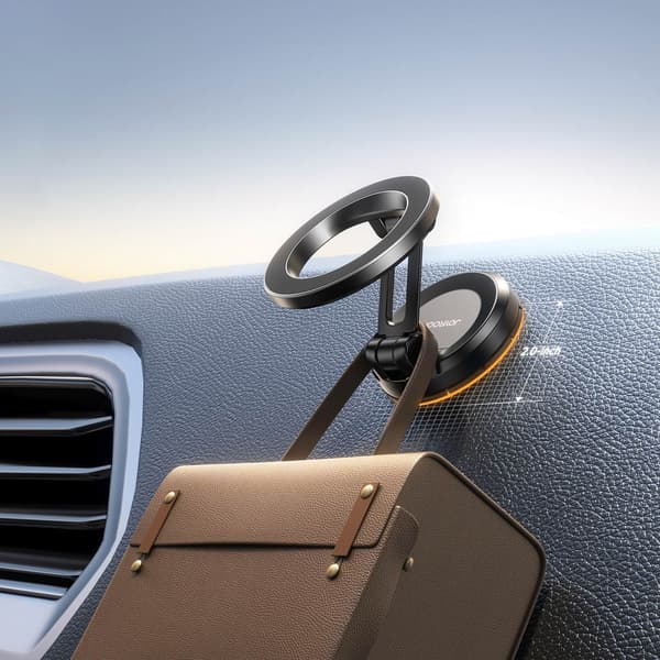 MagSafe Magnetisk Bil Smartphone Holder til Dashboard - Sort