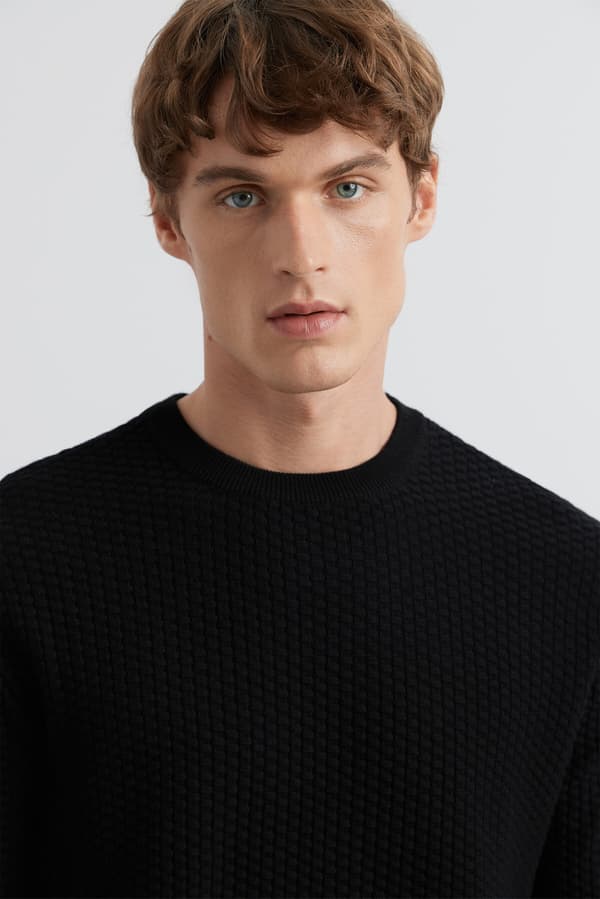 Rund hals sweater S