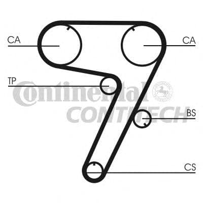 CONTITECH CT 931 kamrem