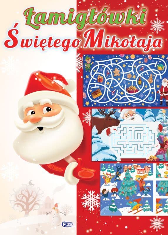 Julemandens puslespil til børn