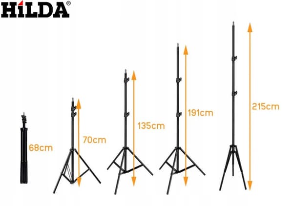 360° PLANLASERNIVÅ HILDA 4D KRYSSLASERSTATIV 200 CM
