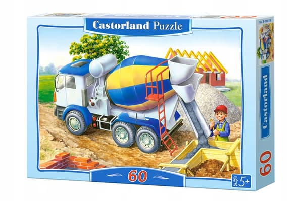 Pussel 60 bitar B-06618 Byggarbetsplats