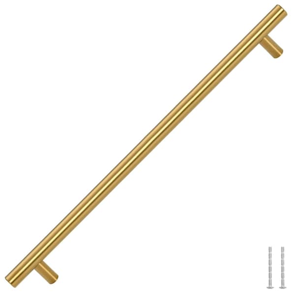 vidaXL skabsgreb, 5 stk., guld, 320 mm, rustfrit stål