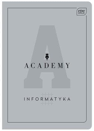 Notesbog A5/60K gitter Informatyka Academy (10 stk.)