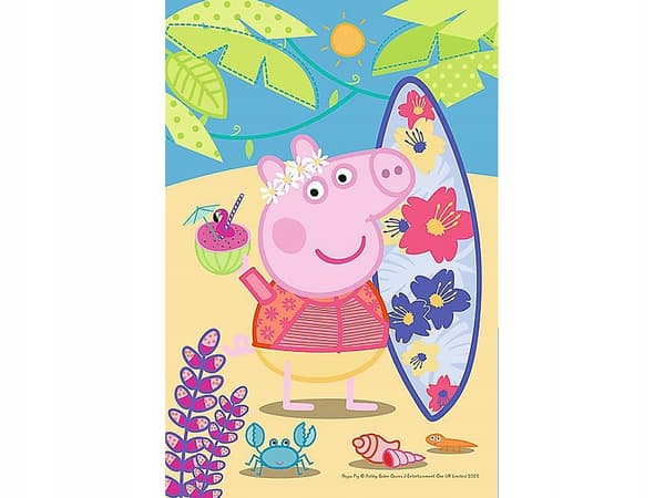Trefl Minipussel 54 bitar Peppa Pig Strandsemester