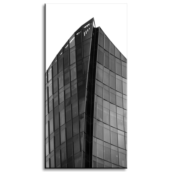 Lærredstryk Arkitektur Skyskraber 40x80