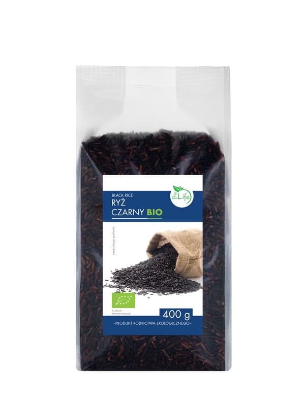 Luomu musta riisi 400g