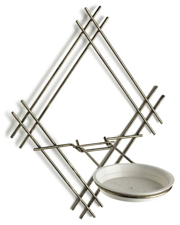 LOFT väggblomsställ i guldfärgad metall