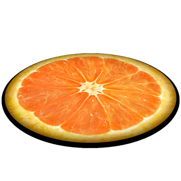 Stolehynde lavet af Codura UFO-mønster Orange