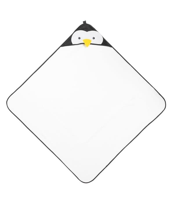 Penguin badekåbe hvid 100x100cm