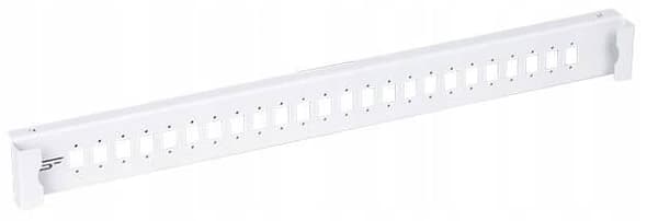19” 1U 24xSC Simplex -kuituoptinen paneeli