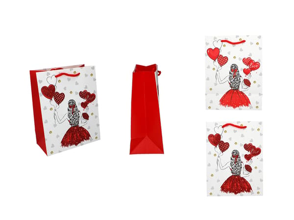 Valentinsdagsgavepose (vælg 1 af 4 designs)