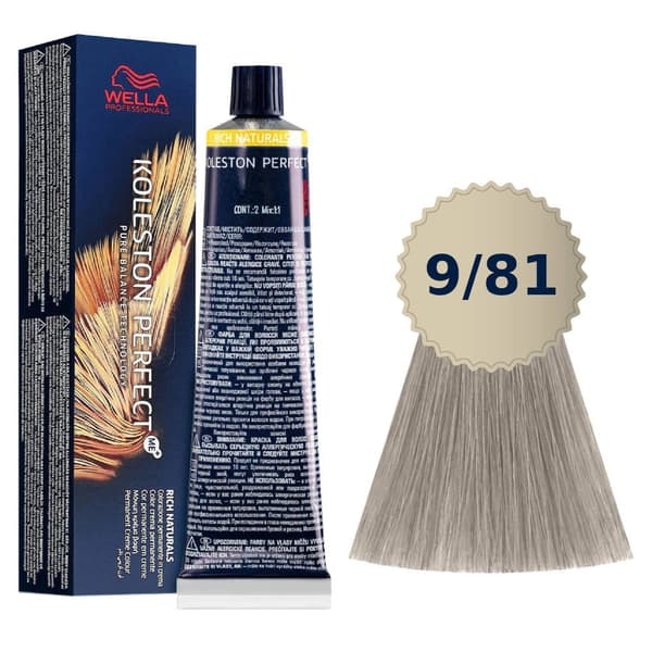 Wella Koleston Me + 9/81 maling 60 ml