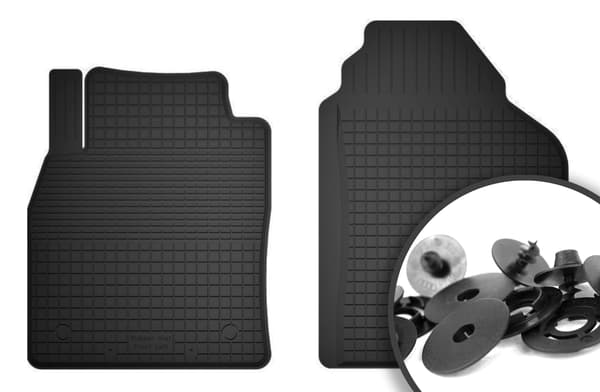 Gummimåtter foran til: Mazda 2 II hatchback (2007-2015)
