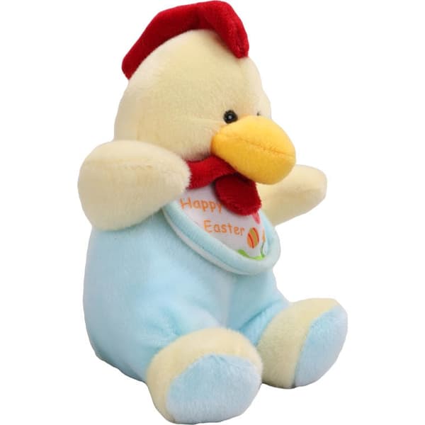 Plysch påsktupp i blått