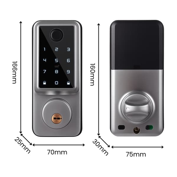 Elektroninen lukko A1 TTLock-pesällä